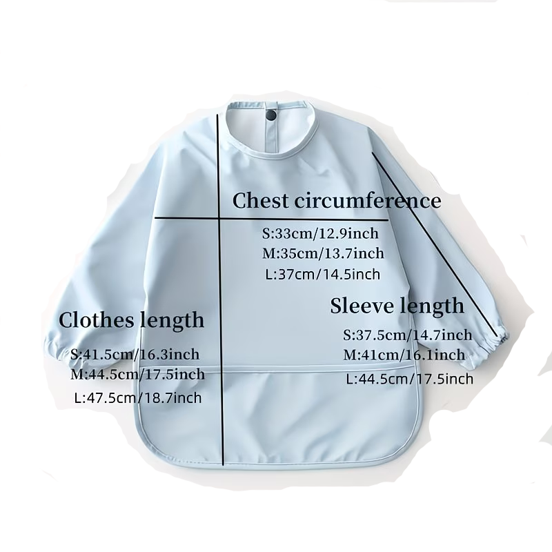 BubbaShield Pastel Bib Smock