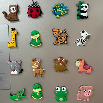 WildBuddies Cartoon Magnet Set (Set of 6)
