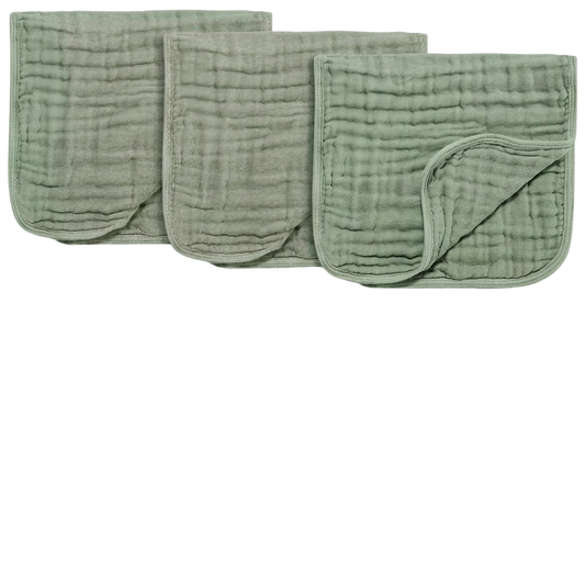 PureHug Muslin Feeding Cloth Set (3-Pack)