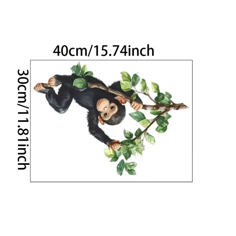 WildWall Friends Animal Wall Stickers