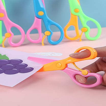 TinyChef Tools Plastic Safety Scissors Set