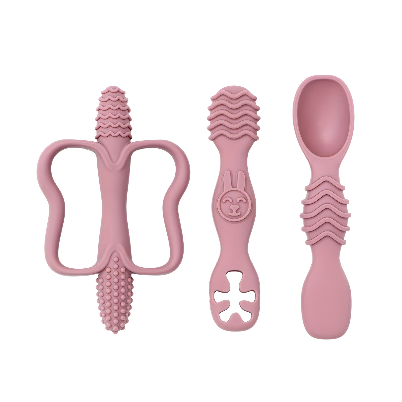 TinyBites Teether & Spoon Set