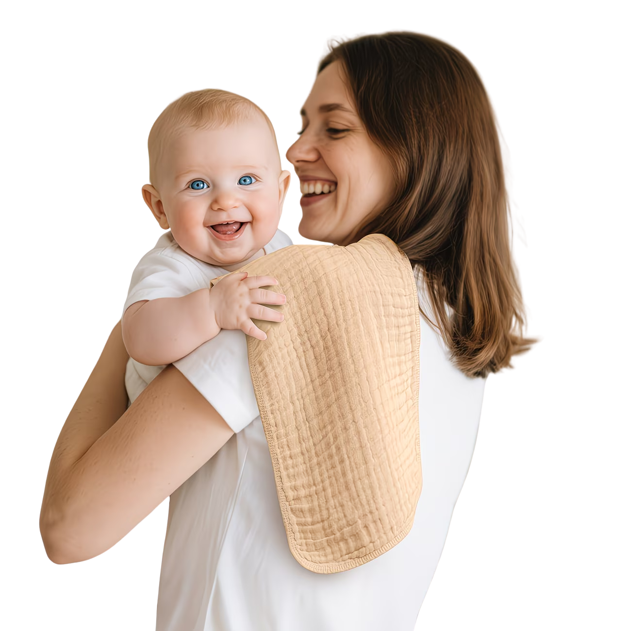 PureHug Muslin Feeding Cloth Set (3-Pack)