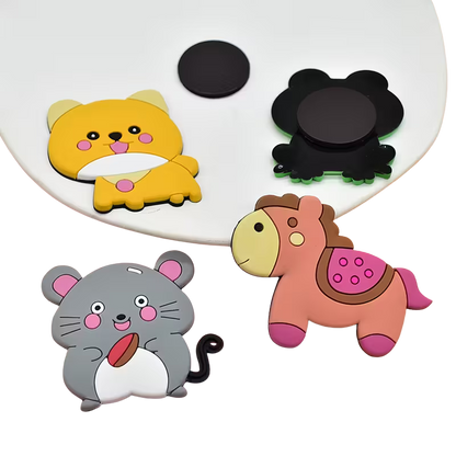 WildBuddies Cartoon Magnet Set (Set of 6)