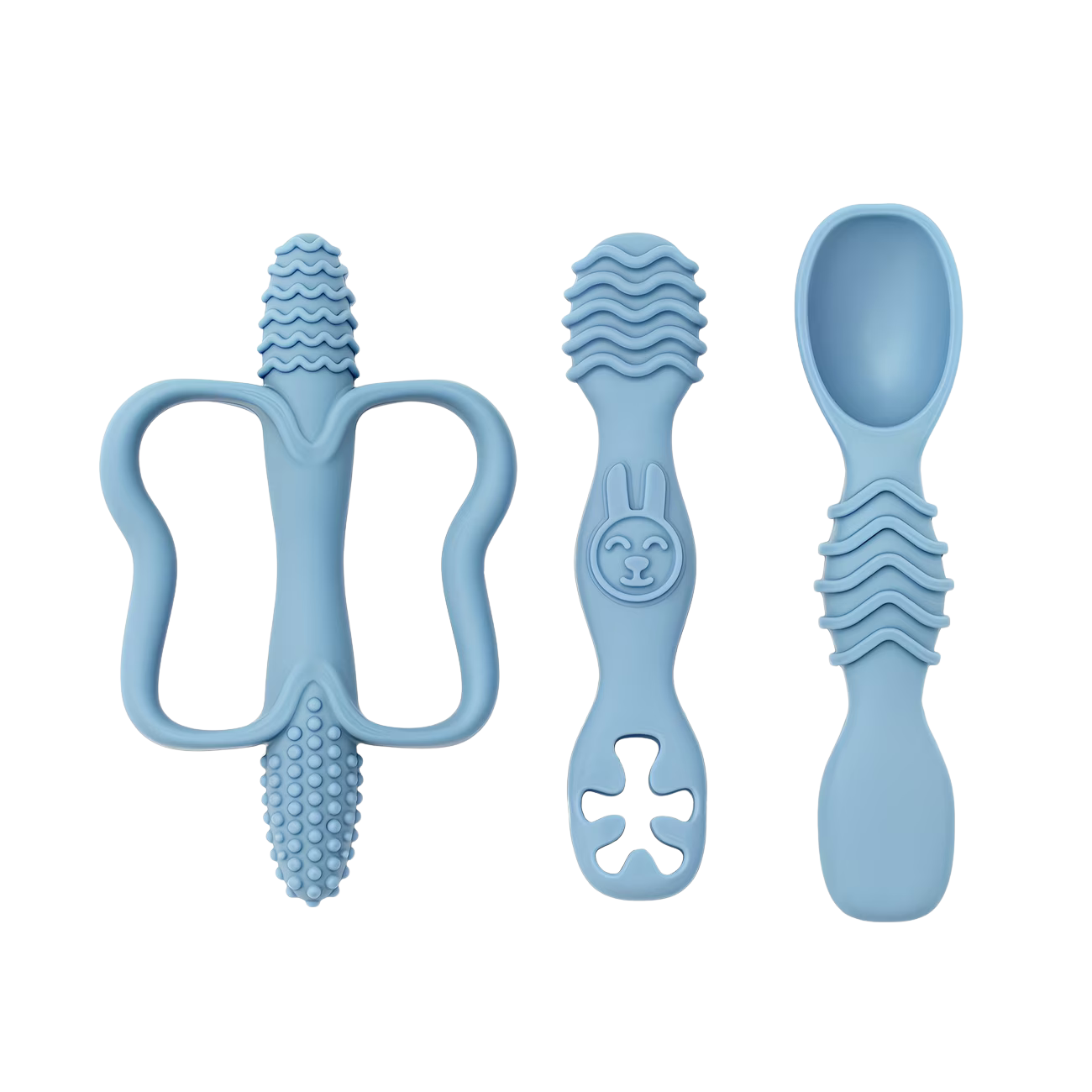 TinyBites Teether & Spoon Set
