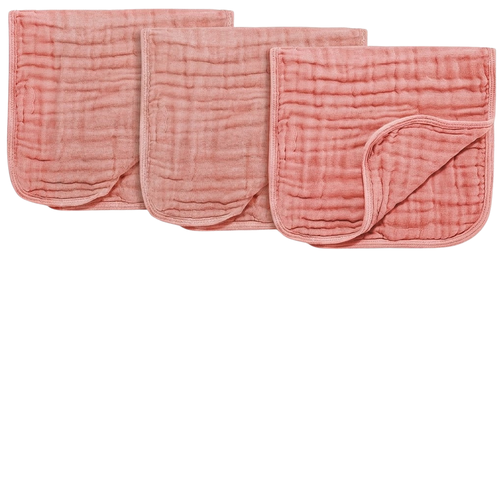 PureHug Muslin Feeding Cloth Set (3-Pack)