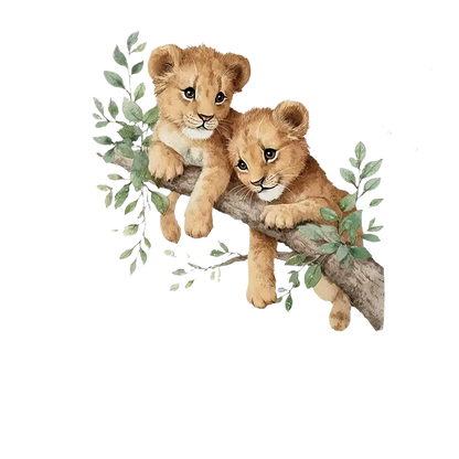 WildWall Friends Animal Wall Stickers