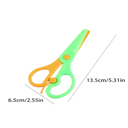 TinyChef Tools Plastic Safety Scissors Set