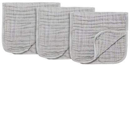 PureHug Muslin Feeding Cloth Set (3-Pack)
