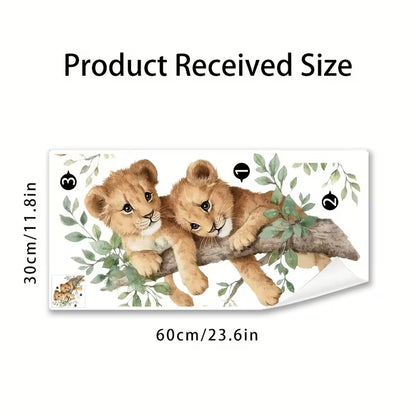 WildWall Friends Animal Wall Stickers